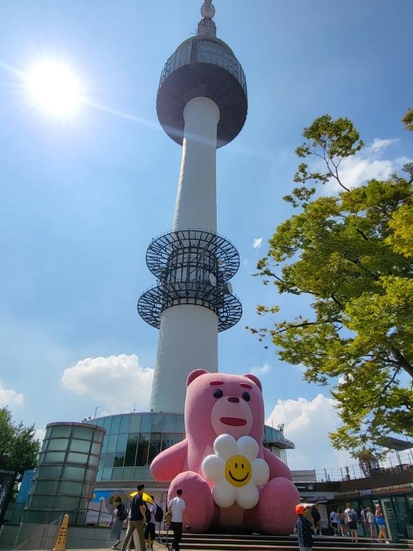 N서울타워 벨리곰 전시 이미지./사진=CJ푸드빌