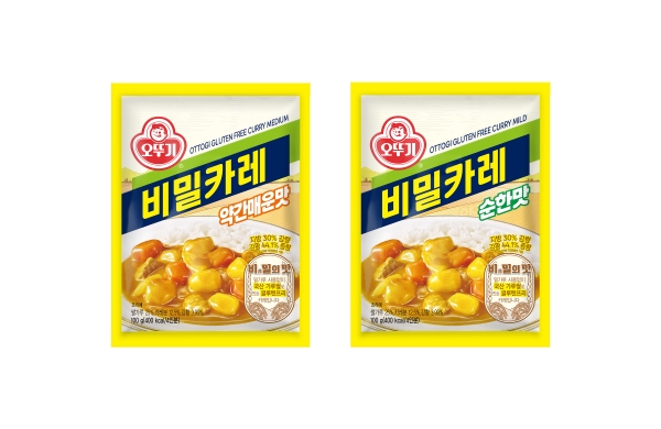 오뚜기 비밀카레 약간매운맛, 순한맛 시뮬컷./사진=오뚜기